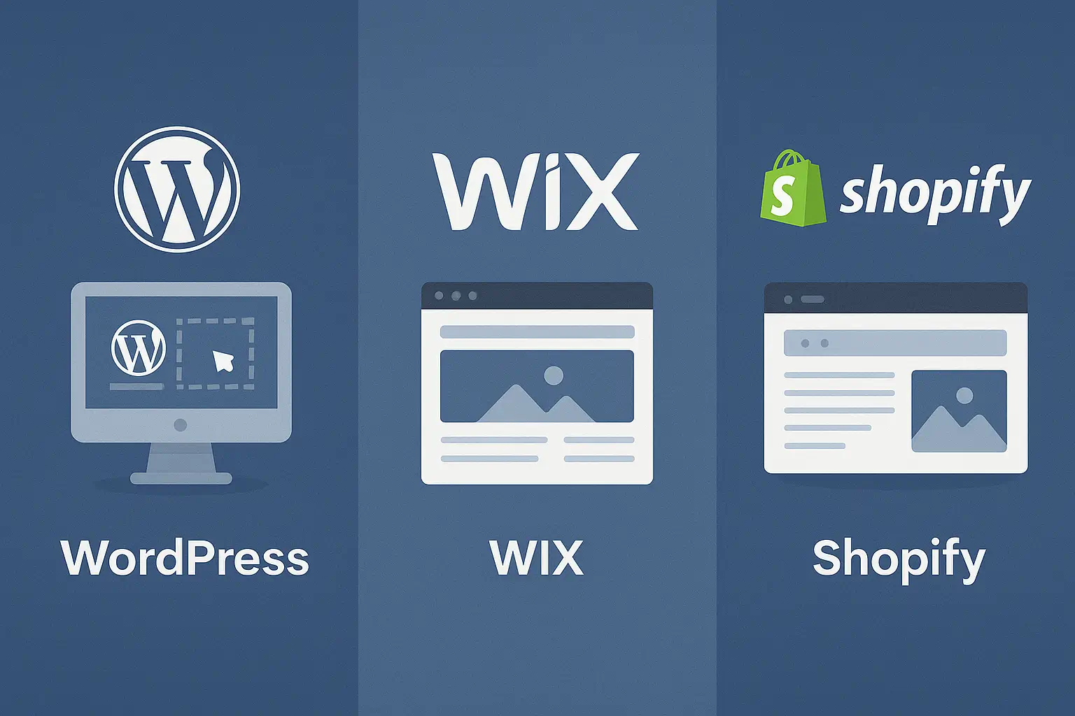 Comparing Popular Platforms: WordPress, Wix, Shopify
